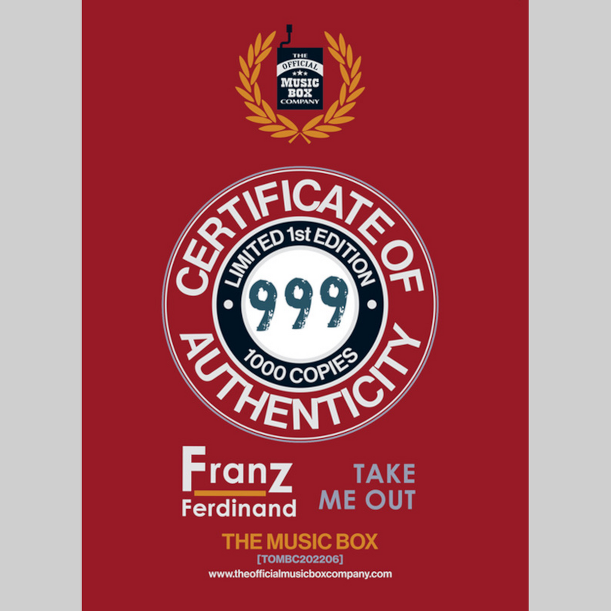 Take Me Out The Official Music Box Company